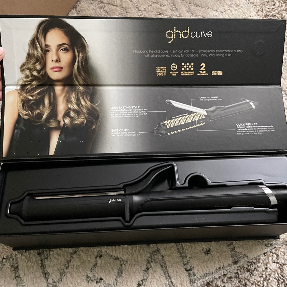 Ghd soft curve curling iron 1 1/4”